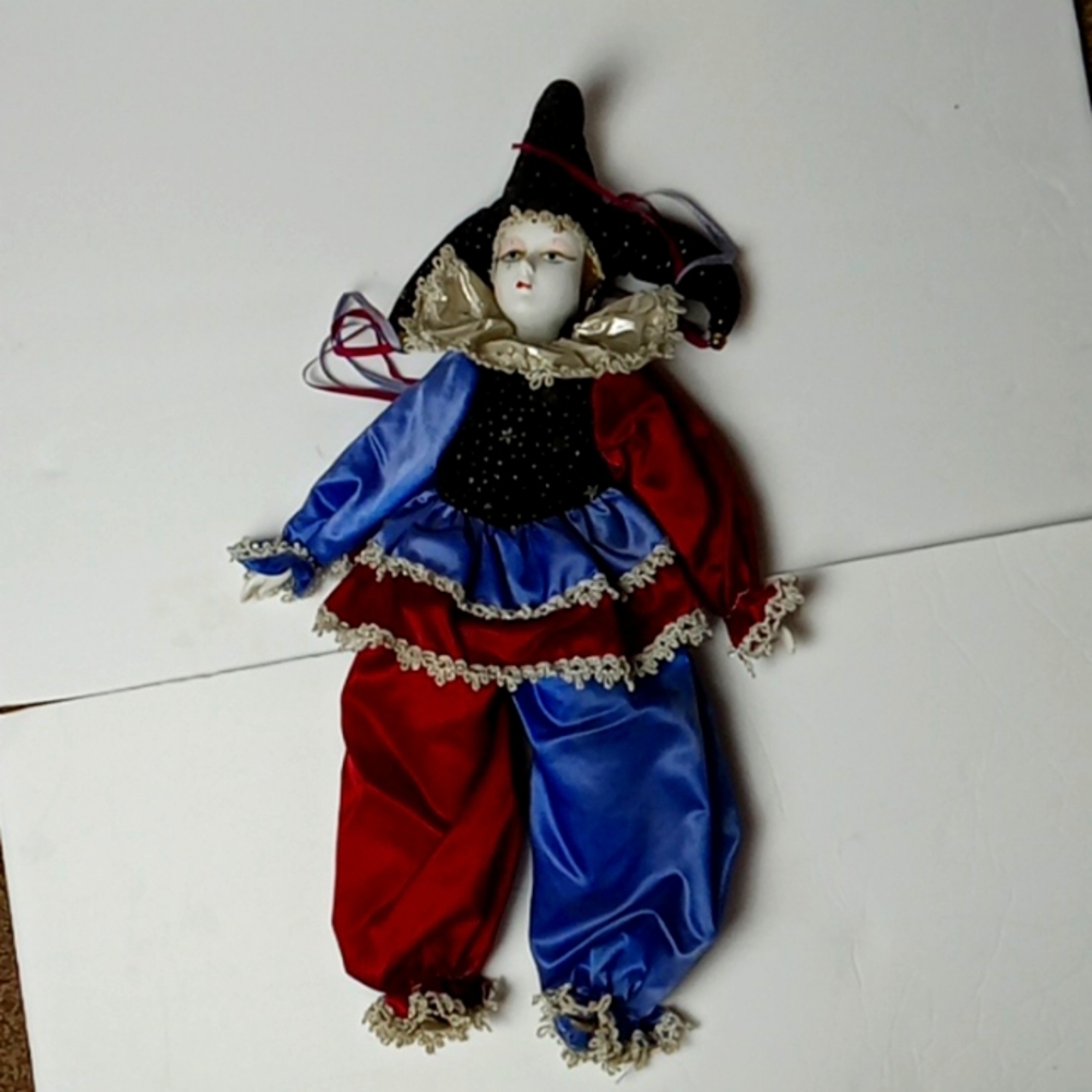 Jester Clown Porcelain